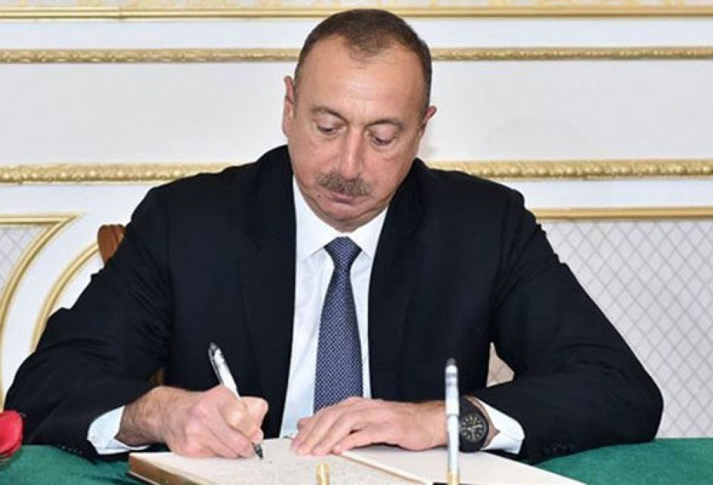 Prezident SƏRƏNCAM imzaladı