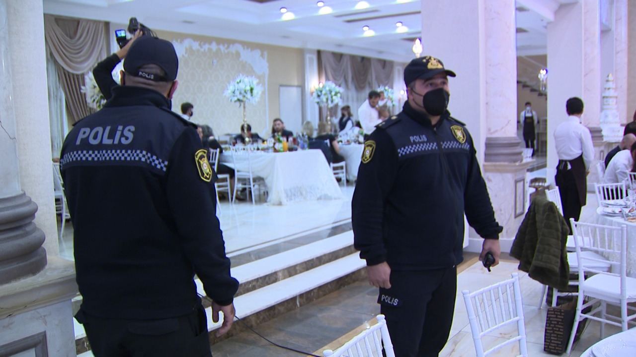 Ötən gün toyda 6 nəfər cərimələndi