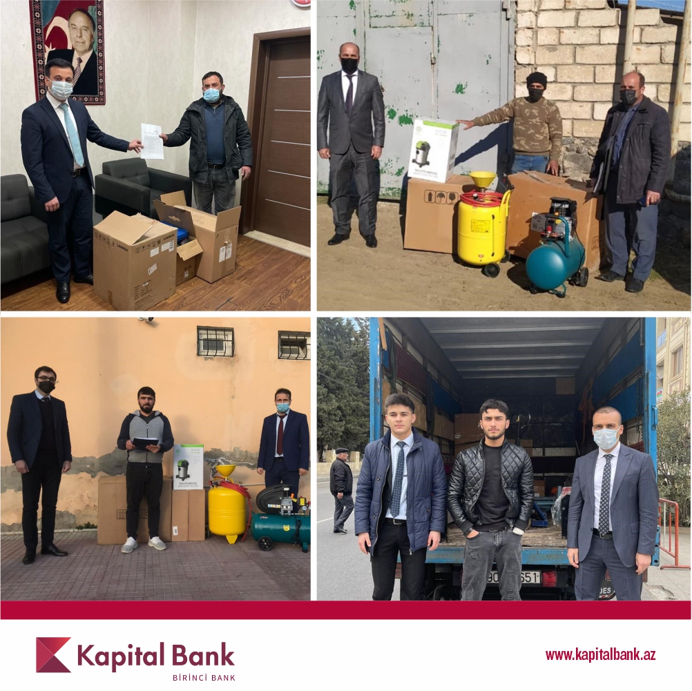 Kapital Bank daha bir neçə aztəminatlı ailəyə dəstək göstərdi