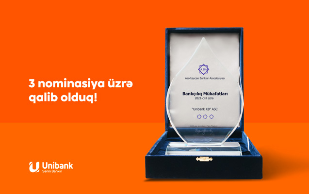 Unibank mükafat alıb