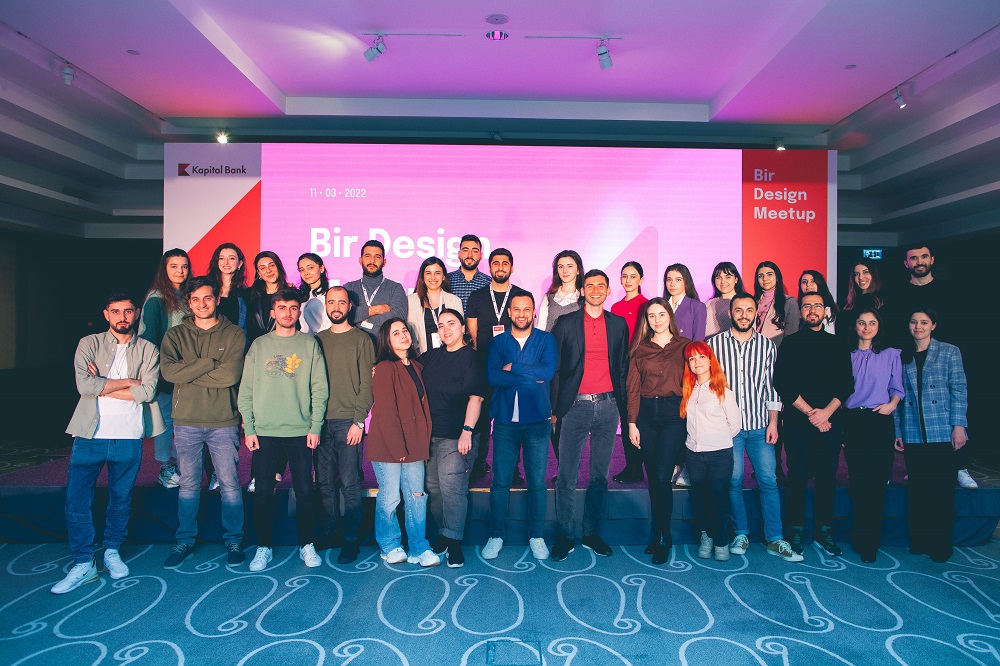 Kapital Bank əməkdaşları üçün “Bir Design Meetup” tədbiri keçirilib - FOTOLAR