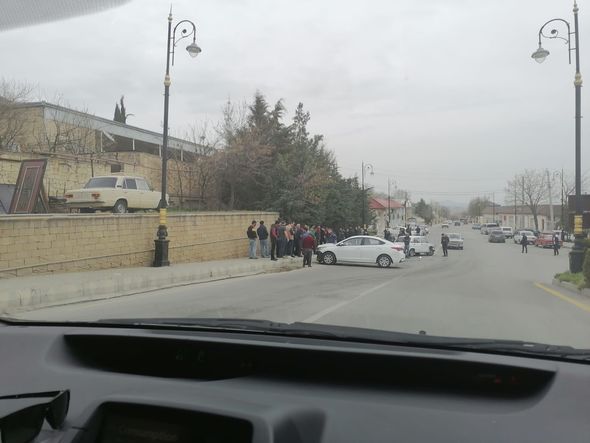“Şamaxı” ilə oyuna gedən “Neftçi” azarkeşləri qəzaya düşdülər - FOTO