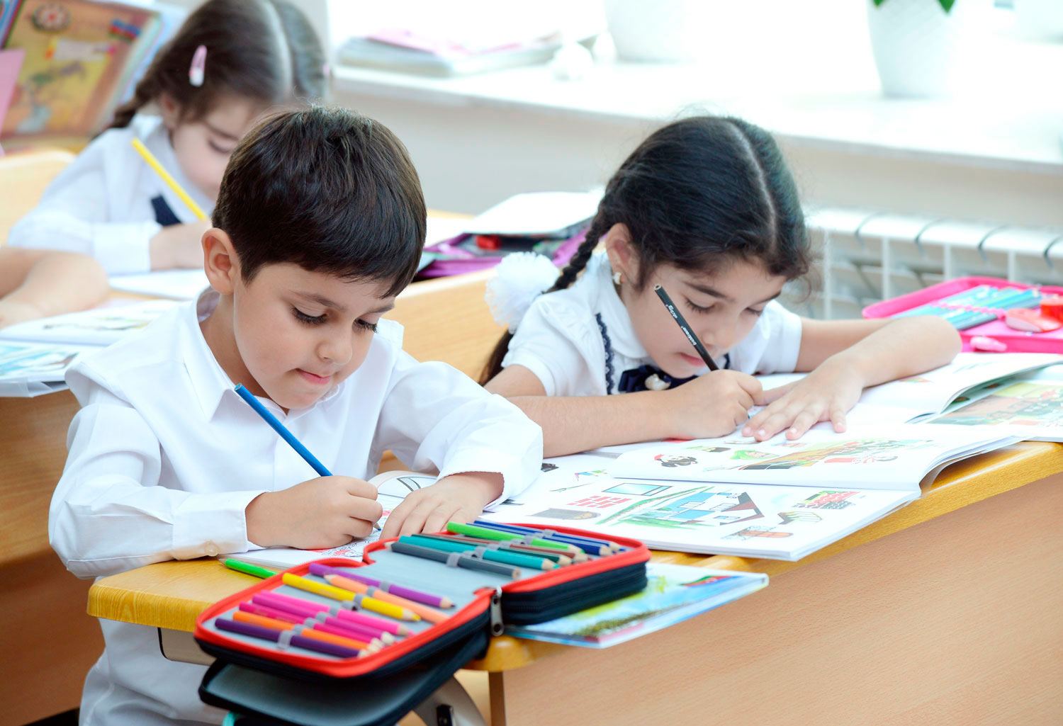 Sabahdan birinci siniflərə şagird qəbulu başlayır