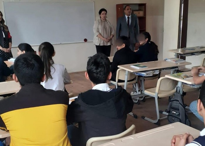 Gəncədə gimnaziyada nöqsanlar aşkarlandı - FOTO
