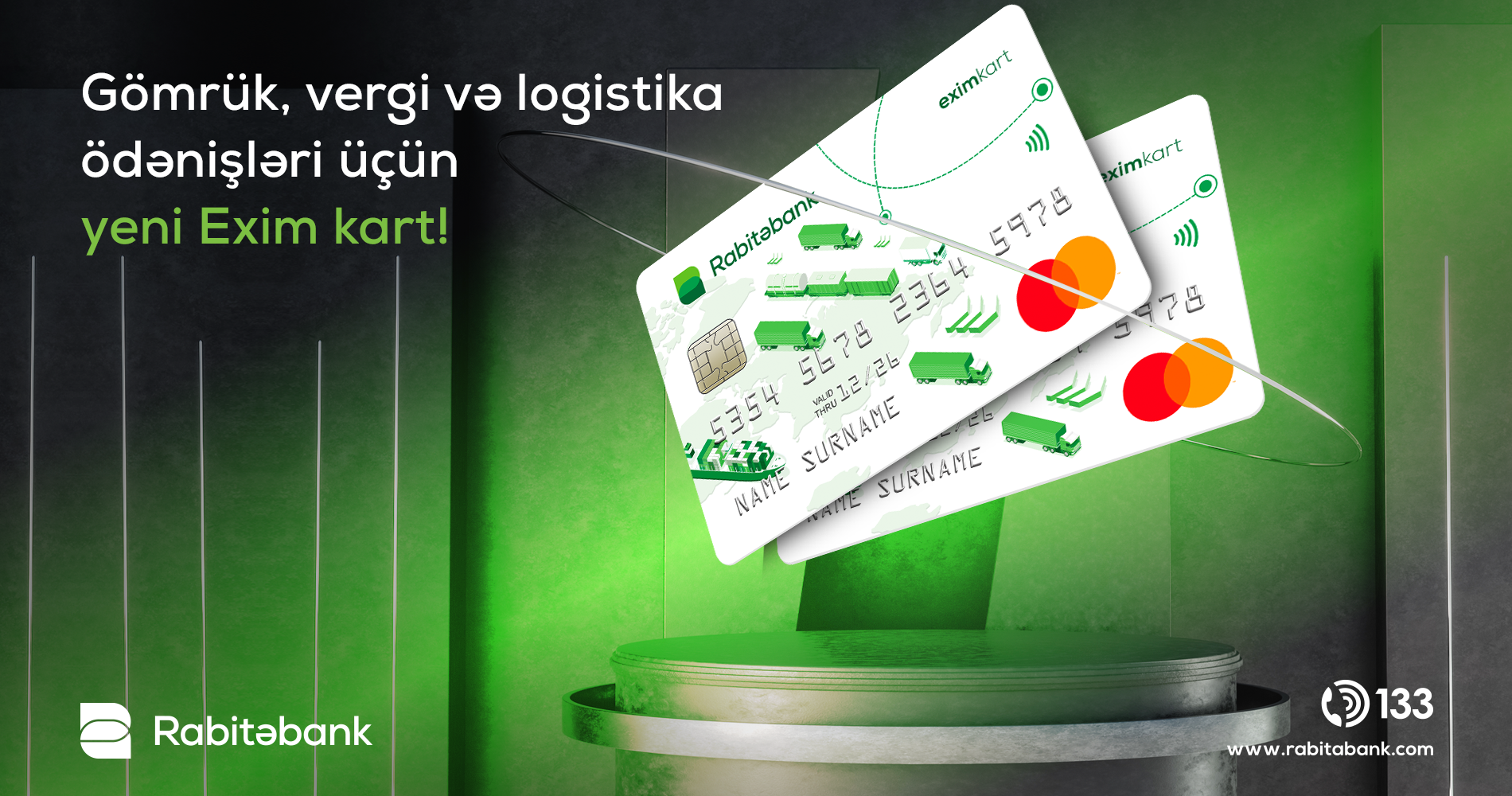 Rabitəbankdan biznes təyinatlı yeni “EXIM kart”