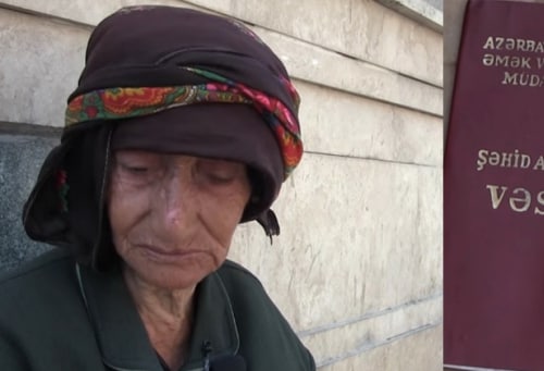 5 oğlunu şəhid verən ananın dilənməsi ilə bağlı – RƏSMİ AÇIQLAMA