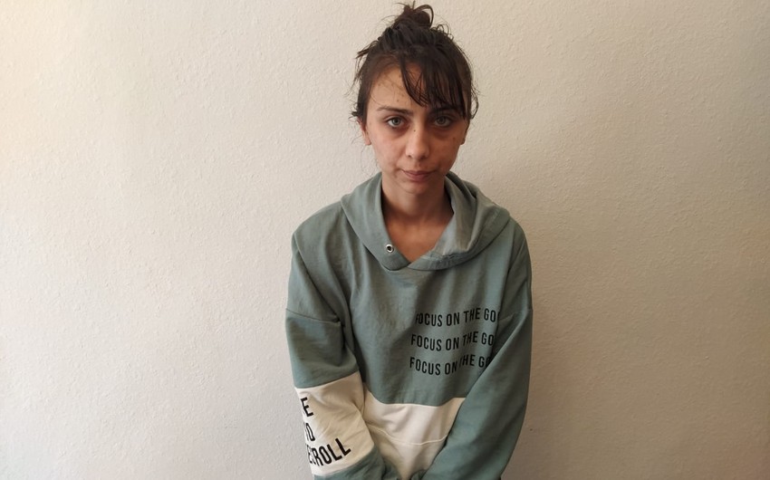 Xudatda qadın narkotacir həbs edildi