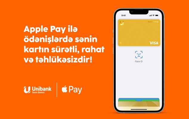 Unibank müştərilərinin Apple Pay əməliyyatlarının sayı 1 milyonu ötüb