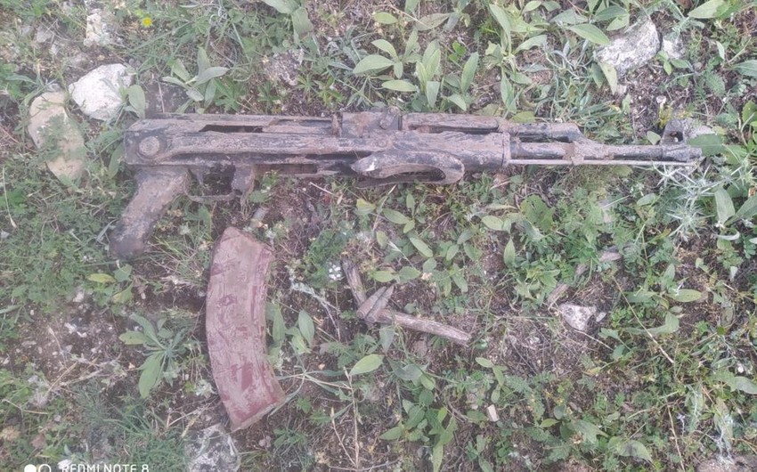 Goranboyda silah-sursat aşkar edildi