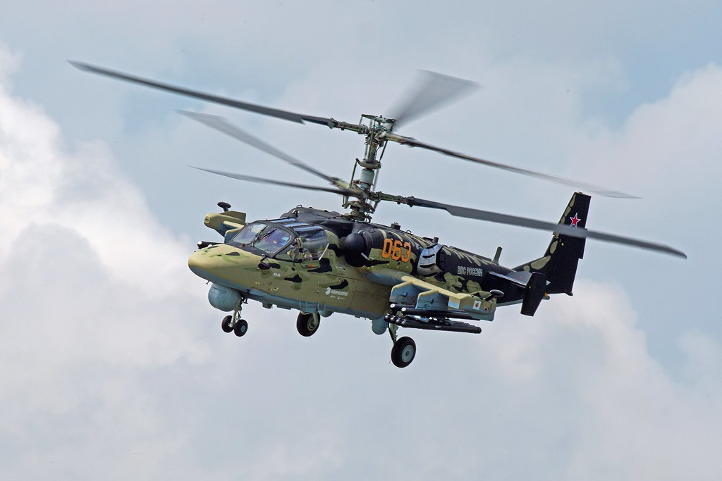 Rusiyanın helikopteri vuruldu
