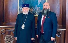 Agent keşiş libasında Qarabağda peyda oldu - FOTO