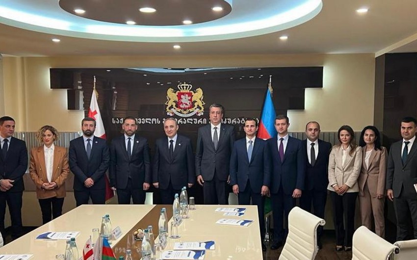Baş prokuror Gürcüstanda səfərdədir - FOTO