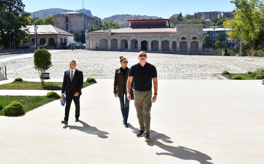 Prezidentin Şuşa rayonunda xüsusi nümayəndəliyinin binasında hər cür şərait yaradılıb - FOTO