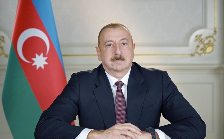İlham Əliyev Çin liderinə məktub ünvanladı