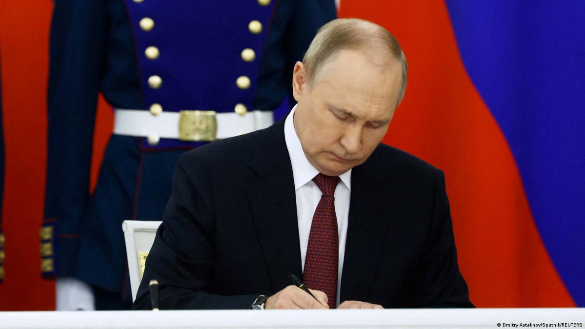 Putin TƏSDİQLƏDİ - Ukraynanın 4 vilayəti Rusiyaya birləşdirilir