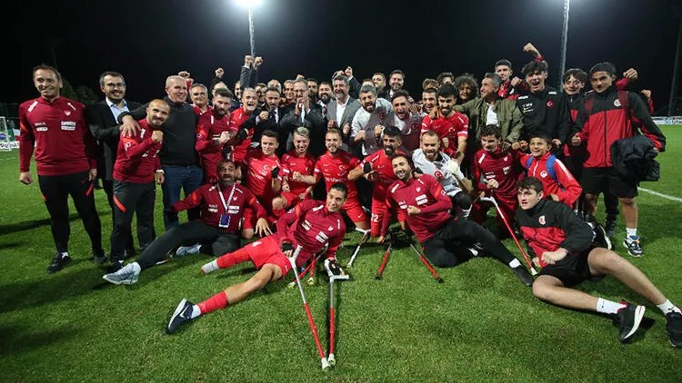 Türkiyə Paralimpiya Futbol Yığma Komandası Dünya Kuboku yarımfinalında