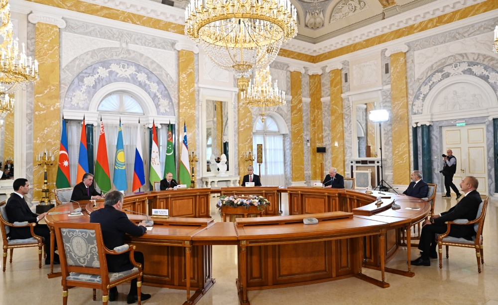 Sankt-Peterburqda MDB Dövlət Başçılarının qeyri-rəsmi görüşü keçirildi  - YENİLƏNDİ