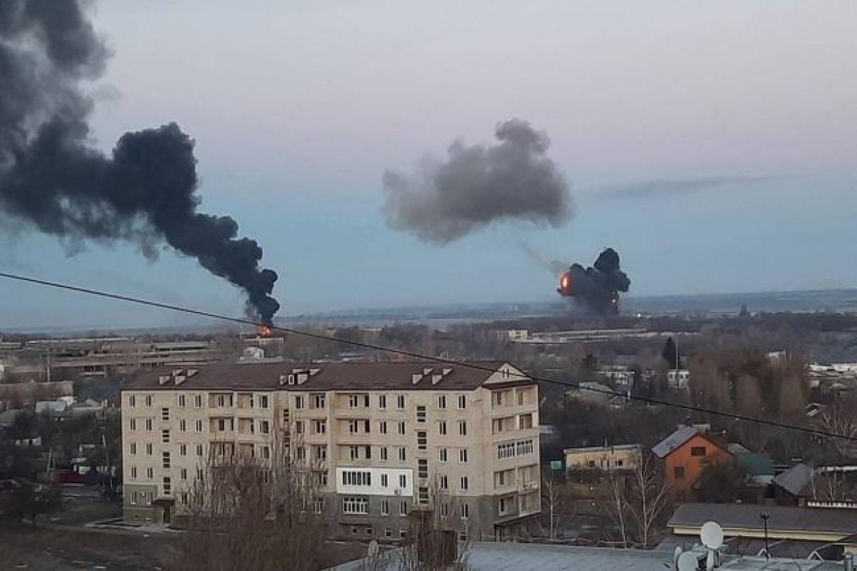 Kiyev İran dronları ilə vurulur – “Lənətə gəlsin...”