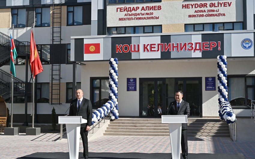 İlham Əliyev Qırğızıstan Prezidentinə təşəkkür etdi
