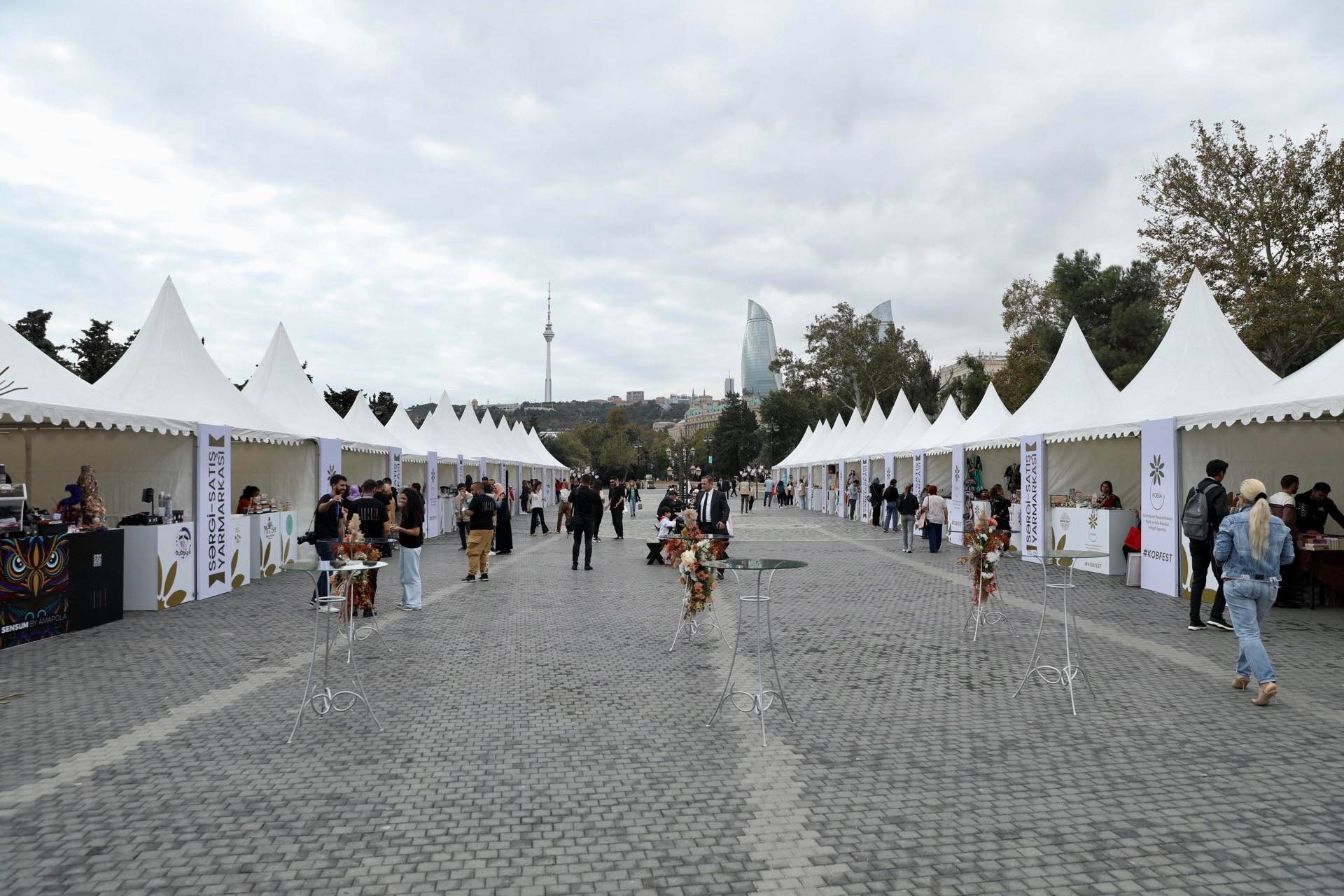Bulvarda “KOB Fest” keçirilir - FOTOREPORTAJ