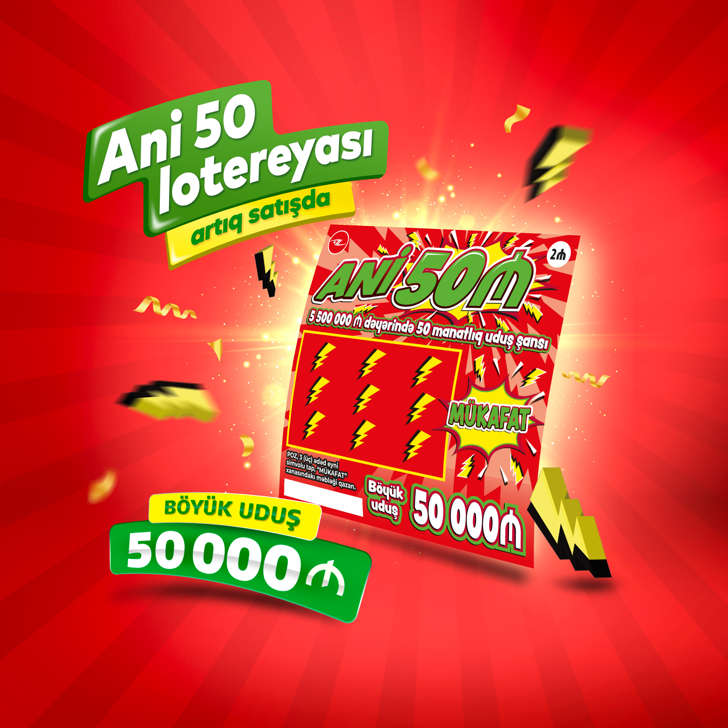 “Ani 50” lotereyası satışa çıxarıldı!