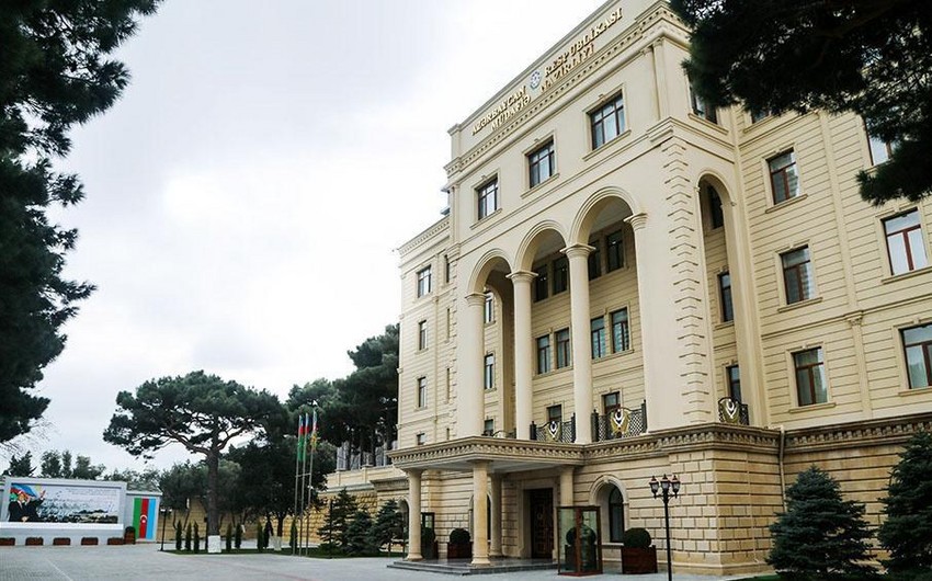 Müdafiə Nazirliyindən TƏCİLİ MƏLUMAT: \