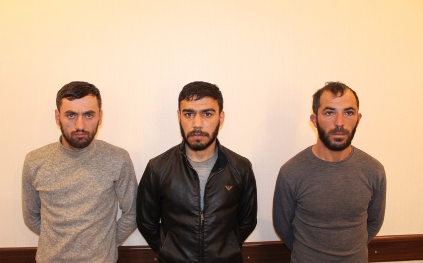 Həbsdə tanış olan üç nəfər oğurluq etdilər - FOTO
