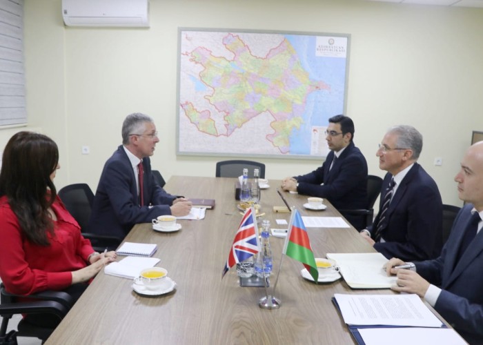 Muxtar Babayev Britaniya səfiri ilə GÖRÜŞÜB
