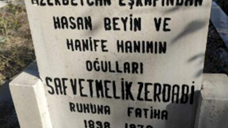 Həsən bəy Zərdabinin oğlunun məzarı tapıldı - Fotolar