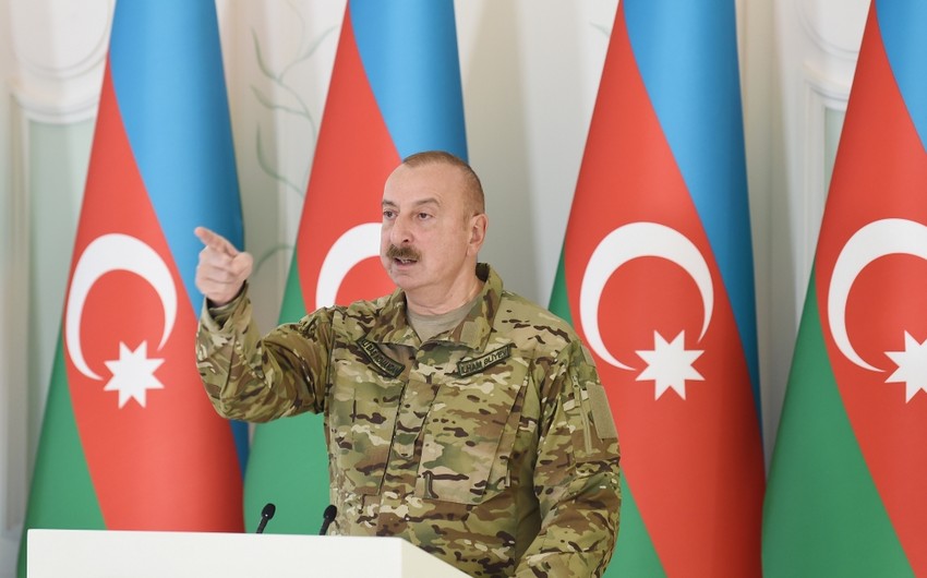 Prezident Rusiya sülhməramlılarının Qarabağda yerləşmə müddətindən DANIŞDI