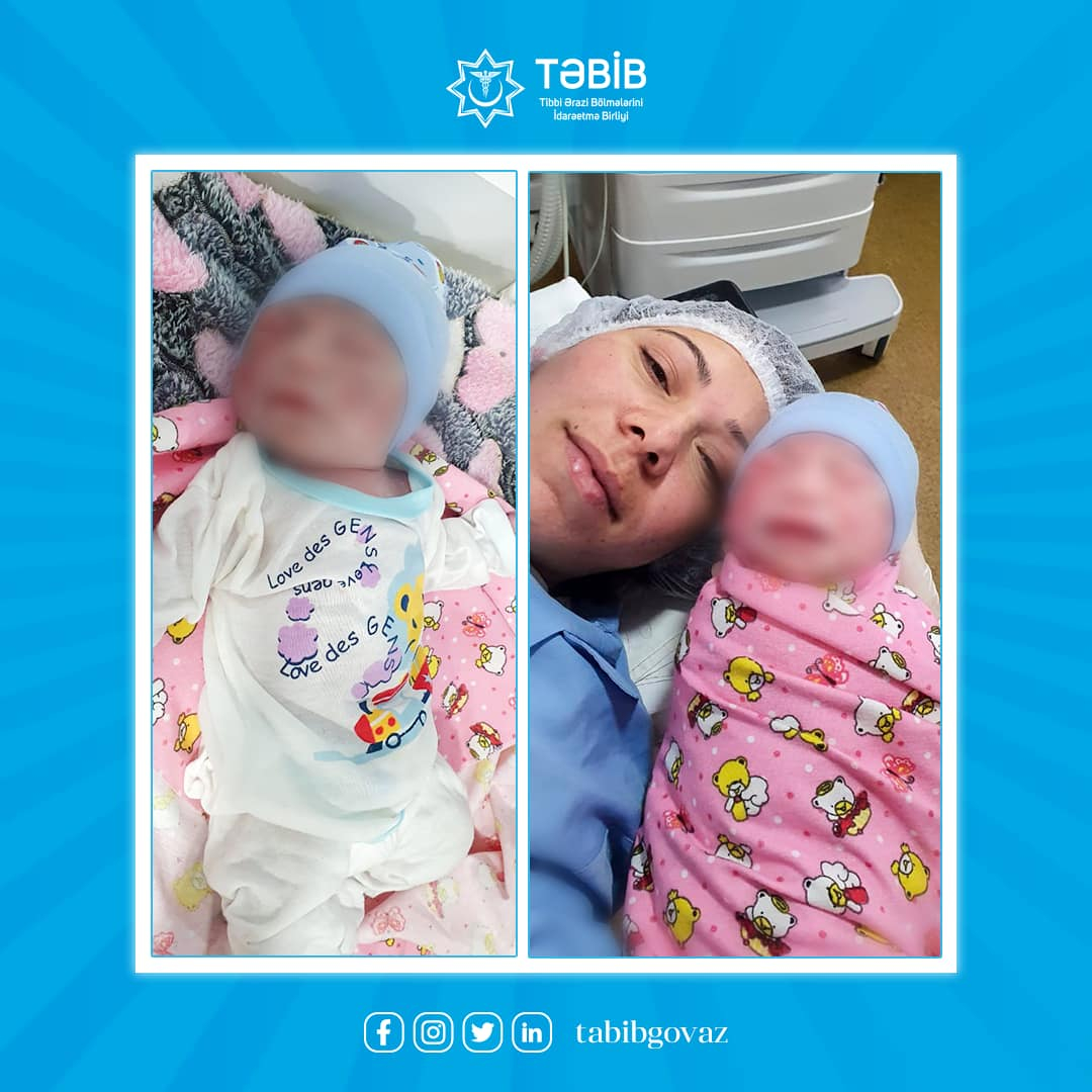 Bərdə terrorunda həlak olan uşağın bacısı dünyaya gəlib - FOTOLAR