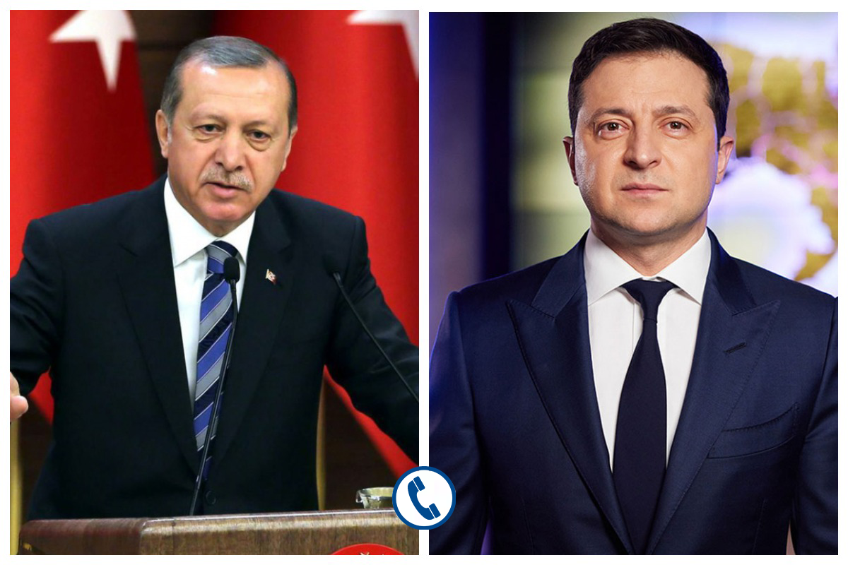 Ərdoğan və Zelenski arasında telefon danışığı oldu