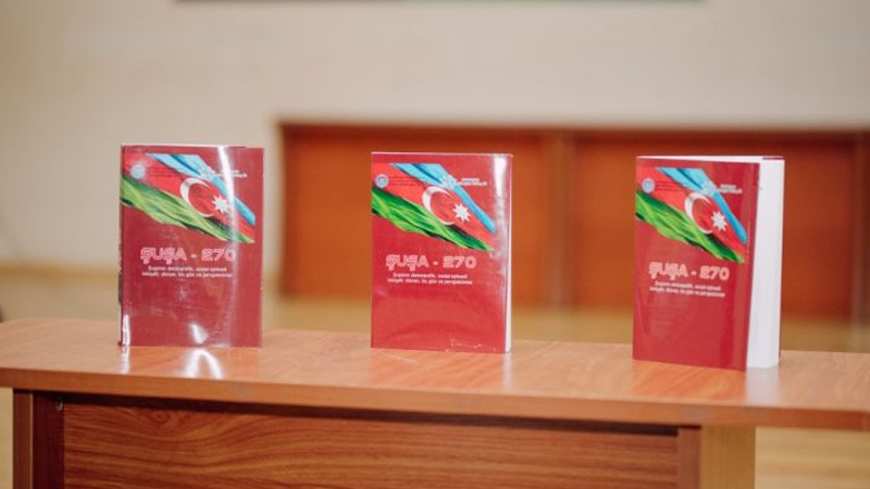 Şuşa haqqında kitab təqdim edildi - FOTOLAR