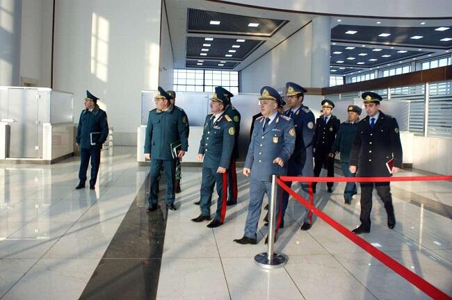 DSX və DGK rəhbərliyi Naxçıvan gömrüyündə... - FOTO