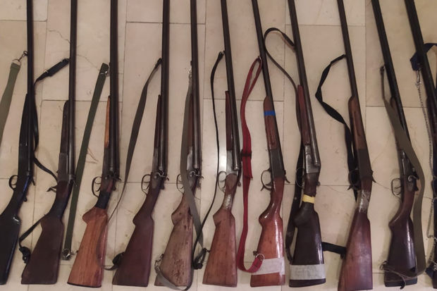 Masallı sakinlərindən qanunsuz odlu silahlar götürüldü