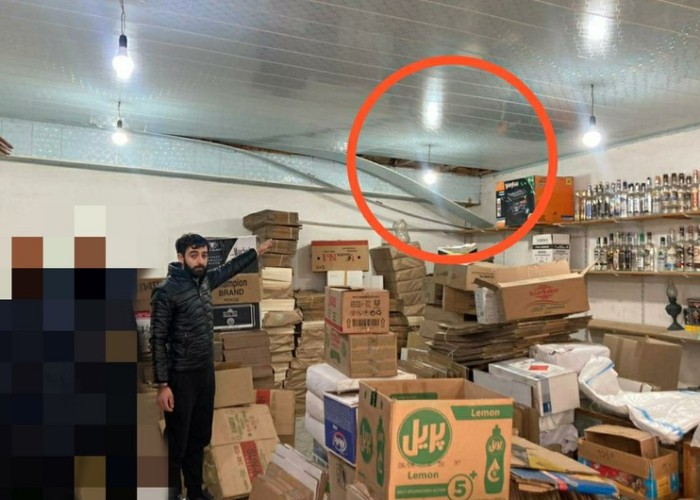 Mağazanın damını sökərək oğurluq edən şəxs TUTULDU