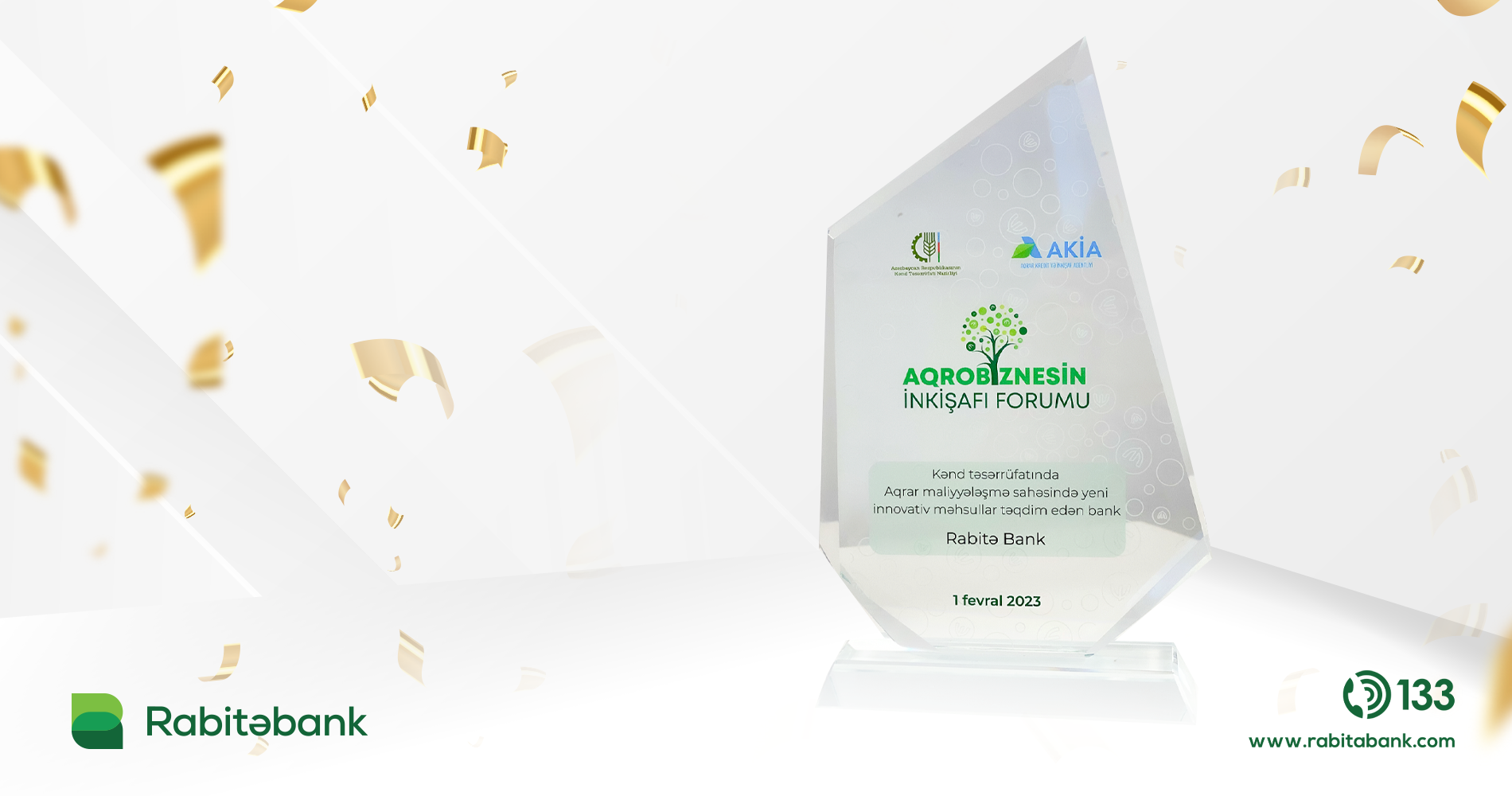 Rabitəbank mükafata layiq görüldü