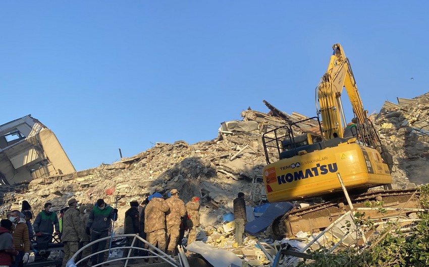 Hatayda 103 saatdan sonra 3,5 yaşlı uşaq xilas edilib