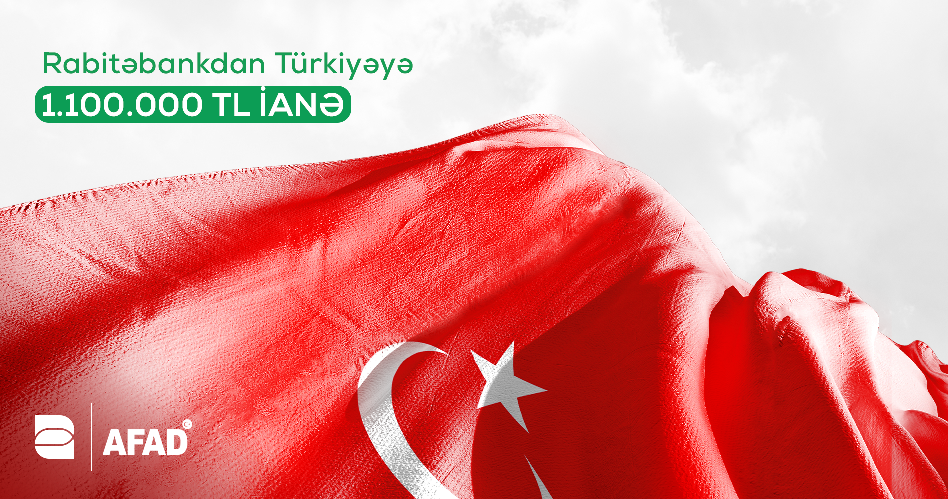 Rabitəbankdan qardaş Türkiyəyə dəstək!