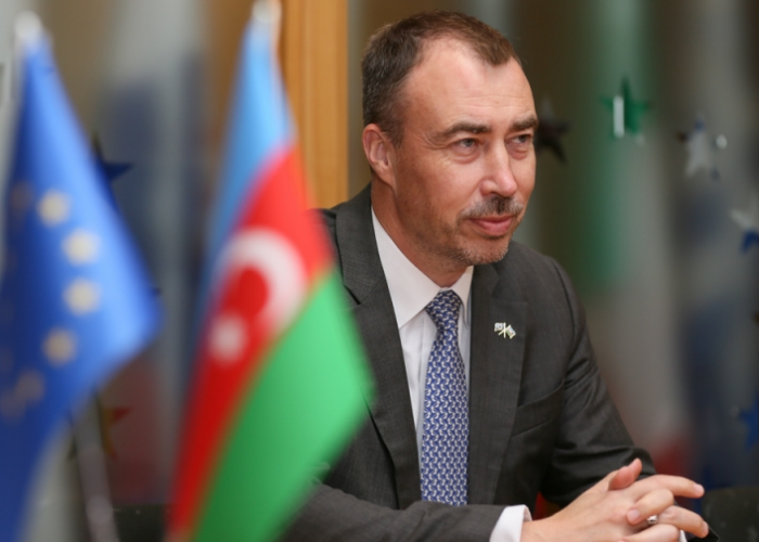 Ermənistanla Azərbaycan arasında vasitəçilik geosiyasi oyun deyil - Toivo Klaar