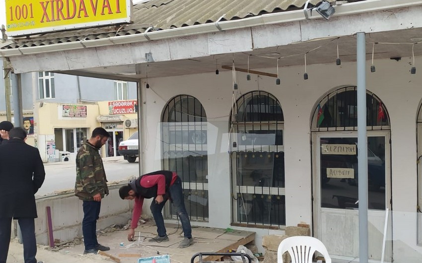 Bakıda daha bir neçə qanunsuz tikintinin qarşısı alındı - VİDEO