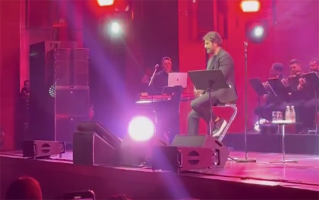 Mahsunun konsertində şəhid Anarın ifası... - Video