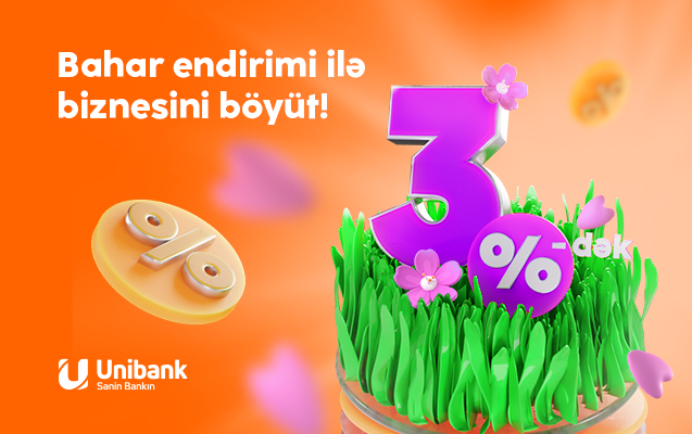 Unibankın “Bahar endirimi” kampaniyası davam edir