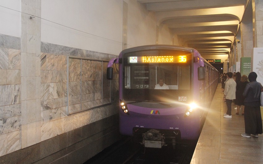 Bir balon xlorla metroya girdi - Təhlükə yarandı