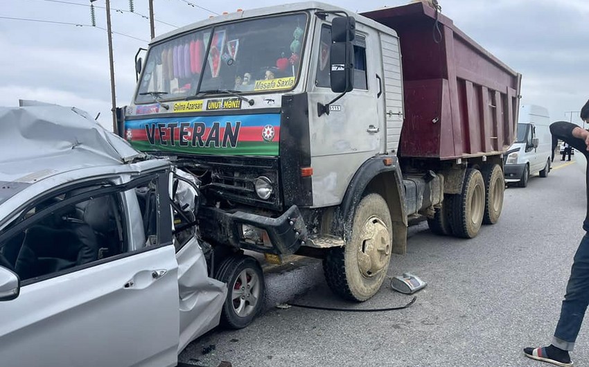 Azərbaycanda ağır yol qəzası - 3 qadın öldü, yaralılar var + FOTOLAR