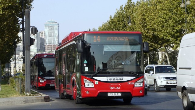 11 marşrut xətti üzrə avtobusların hərəkəti dəyişdirilir