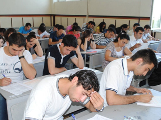 Bu gün imtahan var