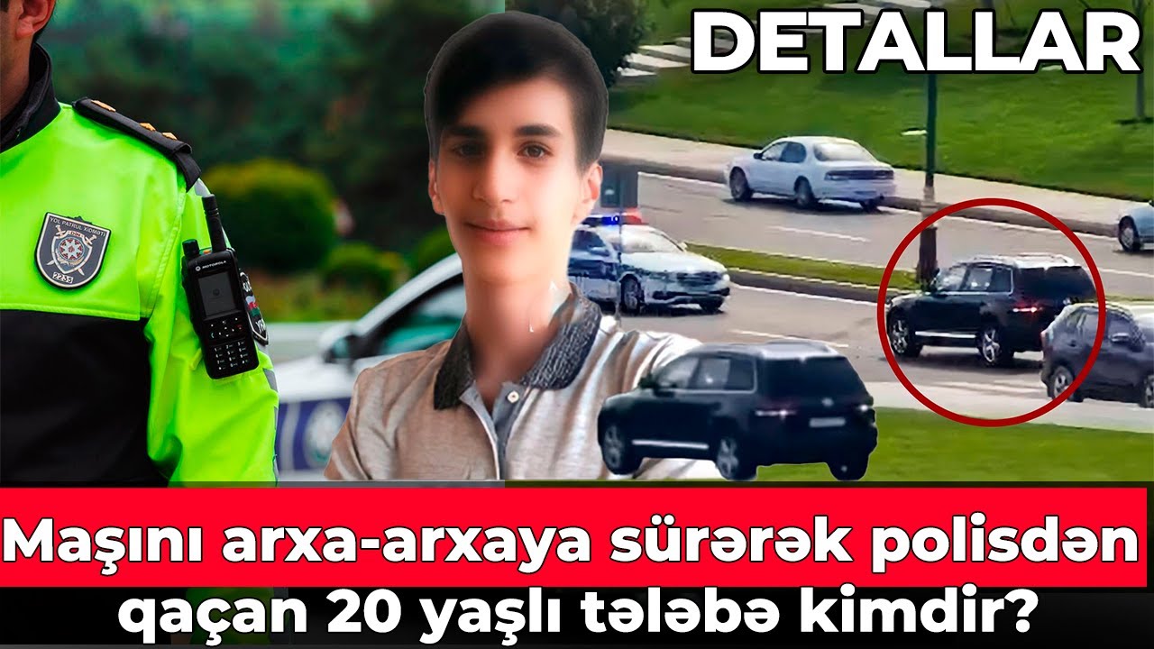 Maşını lüt halda arxa-arxaya sürən gənc kimdir? - Əla oxuyub, indi psixoloji problemləri var və... - VİDEO