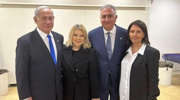 Netanyahu İsraildə İran şahzadəsi Rza Pəhləvini QƏBUL ETDİ