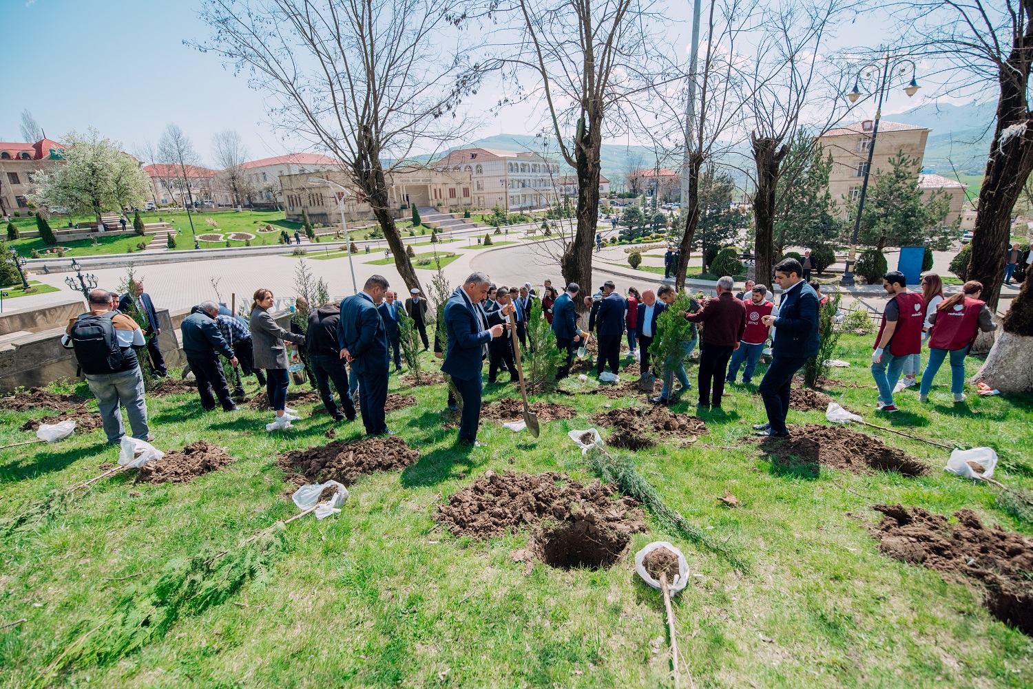 Növbəti 3 rayonda “Vətən Bağı” salındı - FOTOLAR